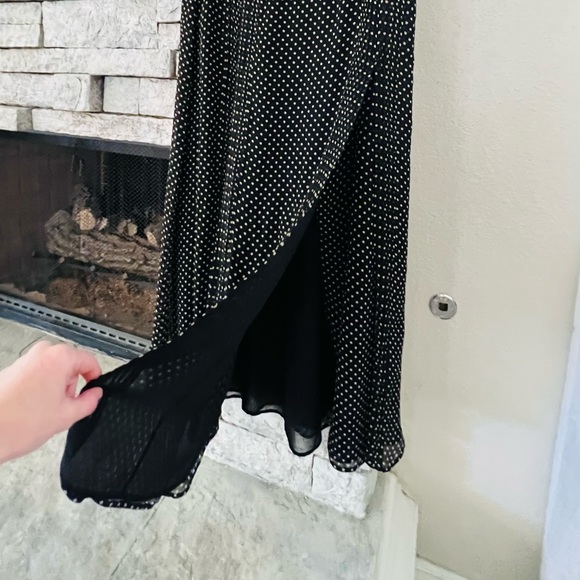 BURBERRY Silk Midi Length Skirt Size M | US 8 - Picture 13 of 15